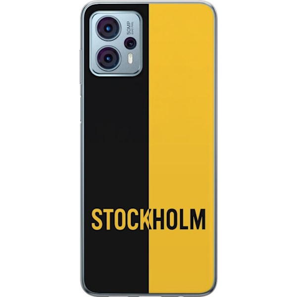 Motorola Moto G23 Gjennomsiktig deksel Stockholm – fotball