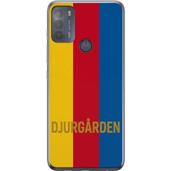 Motorola Moto G50 Läpinäkyvä kuori Djurgården – jalkapallo