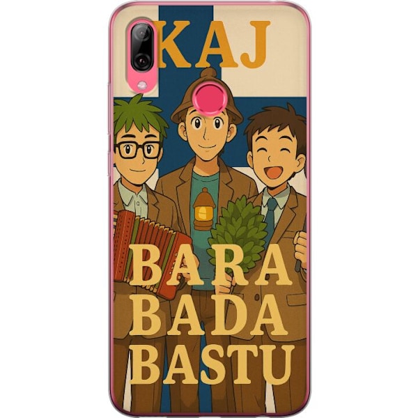 Huawei Y7 (2019) Gjennomsiktig deksel Bare ta en badstu KAJ