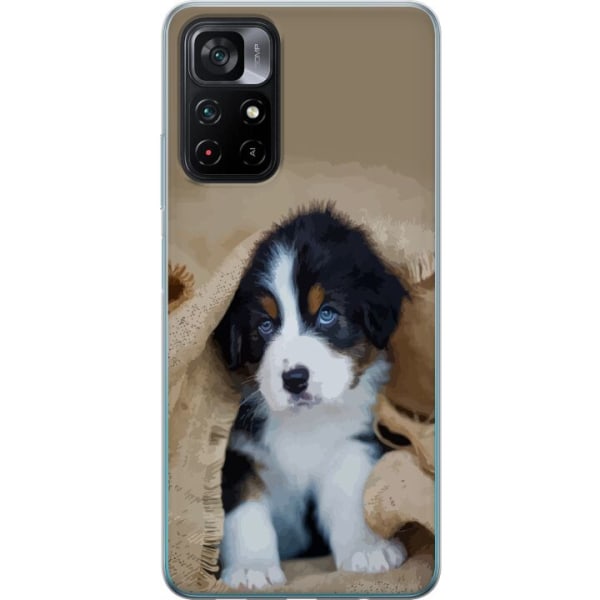 Xiaomi Poco M4 Pro 5G Gennemsigtig cover Hundebarn
