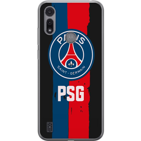 Motorola Moto E6i Läpinäkyvä kuori Paris Saint-Germain F.C.