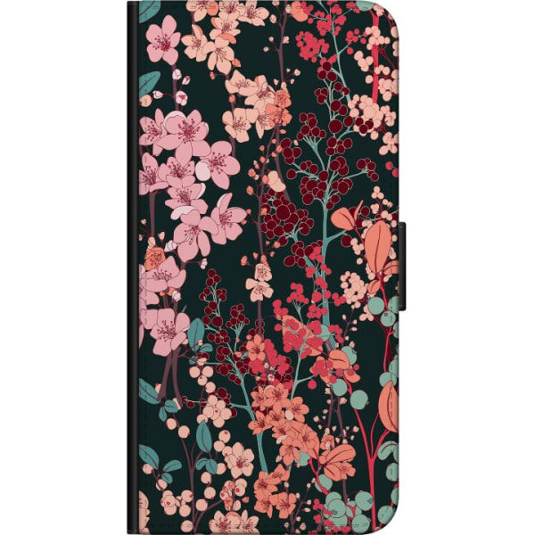 OnePlus 8 Lommeboketui Blomster