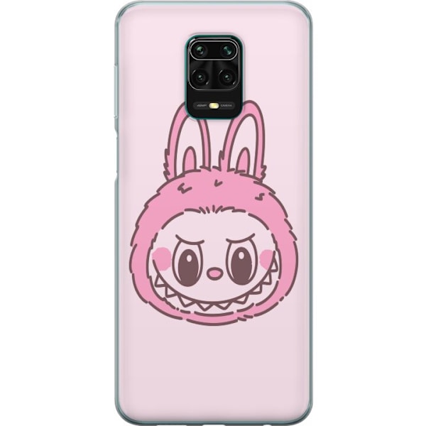 Xiaomi Redmi Note 9 Pro Läpinäkyvä kuori Labubu Eläinradan Bunny-versio