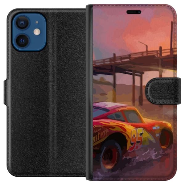 Kompatibelt Plånboksfodral till Apple iPhone 12 Blixten McQueen