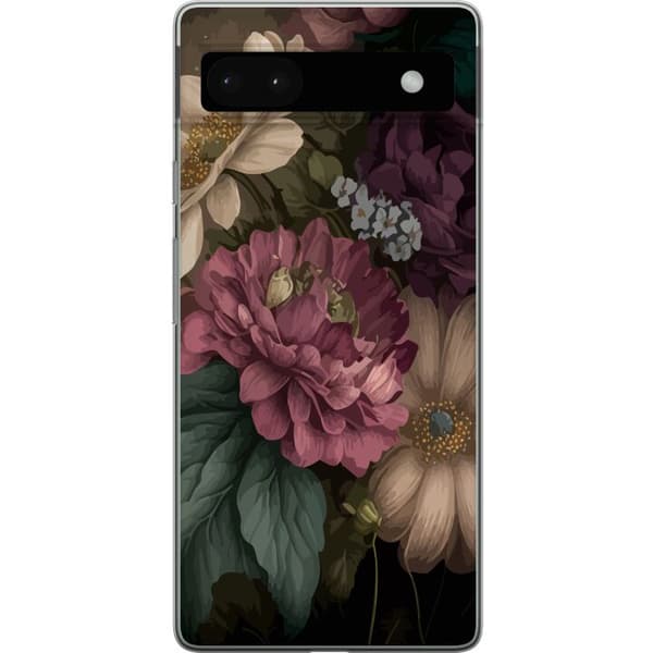 Kompatibelt Mobilskal till Google Pixel 6a Blommor