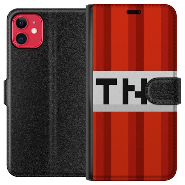 Apple iPhone 11 Lompakkokotelo Minecraft TNT