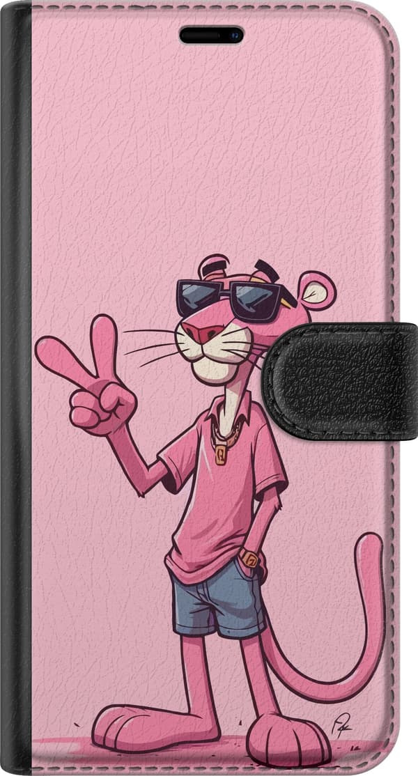 Kompatibelt Lommeboketui til Apple iPhone 11 Pink Panter Peace