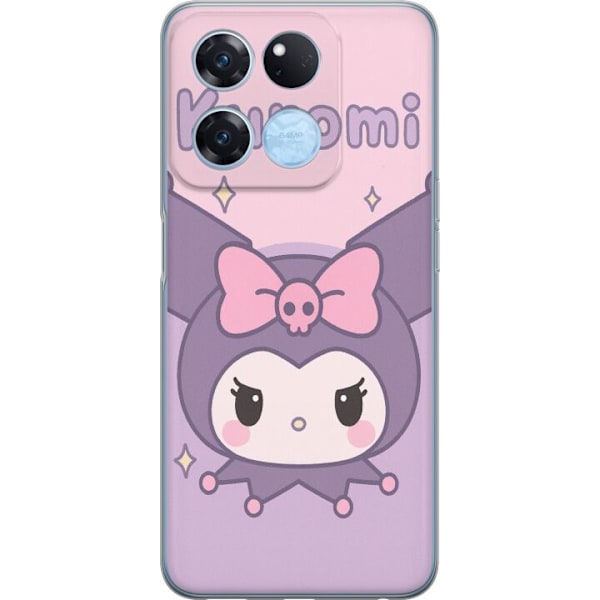 OnePlus Ace Racing Genomskinligt Skal Kuromi Kawaii