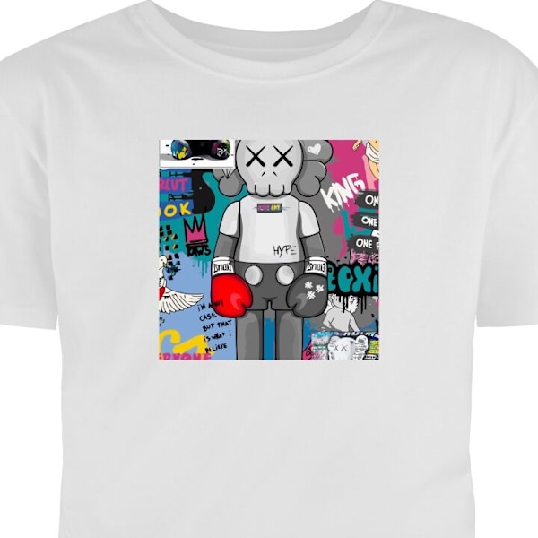 T-shirt til Voksen | Klassisk Voksen T-shirt Art hvid XXL