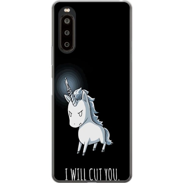 Sony Xperia 10 II Genomskinligt Skal Unicorn Cut You