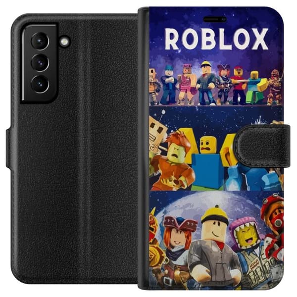 Kompatibel Tegnebogsetui til Samsung Galaxy S21+ 5G Roblox