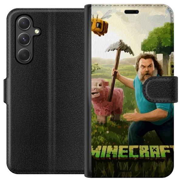 Samsung Galaxy A35 Tegnebogsetui A Minecraft Movie