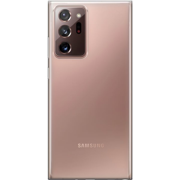 Samsung Galaxy Note20 Ultra Läpinäkyvä Kuoret TPU