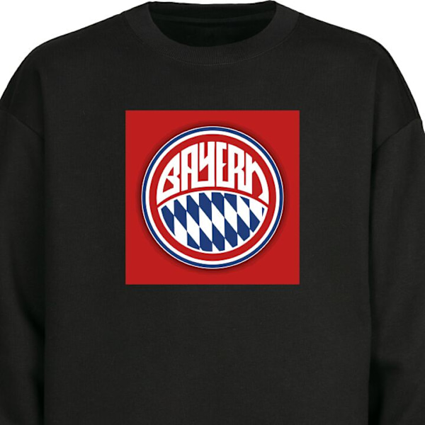 Sweatshirt for Voksen | Klassisk Collegegenser FC Bayern Munic svart XXL