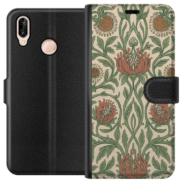 Huawei P20 lite Lompakkokotelo Petali Yksityiskohdat