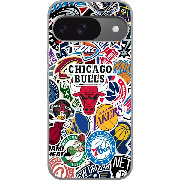 Google Pixel 9 Pro Gennemsigtig cover NBA