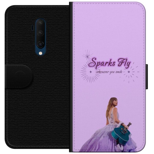 OnePlus 7T Pro Tegnebogsetui Taylor Swift - Sparks Fly