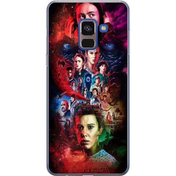 Samsung Galaxy A8 (2018) Genomskinligt Skal Stranger Things 5