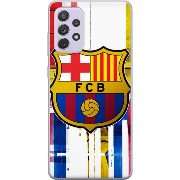 Samsung Galaxy A52s 5G Läpinäkyvä kuori FC Barcelona