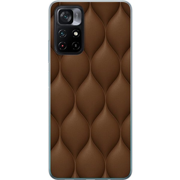 Xiaomi Poco M4 Pro 5G Läpinäkyvä kuori Kaakaoskaalat