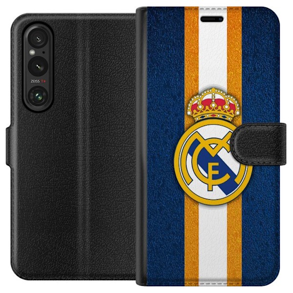 Sony Xperia 1 V Lommeboketui Real Madrid CF