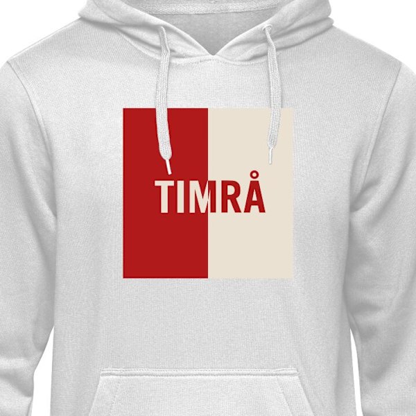 Hoodie til Voksen | Behagelig Hættetrøje Timrå - Hockey grå L