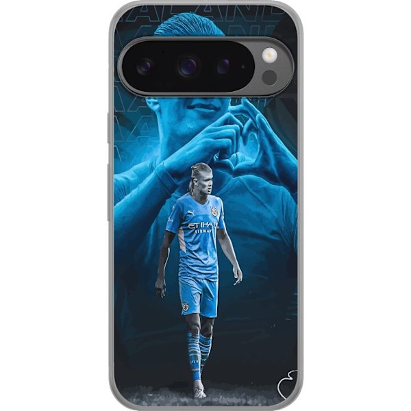 Google Pixel 9 Pro XL Gennemsigtig cover Erling Haaland