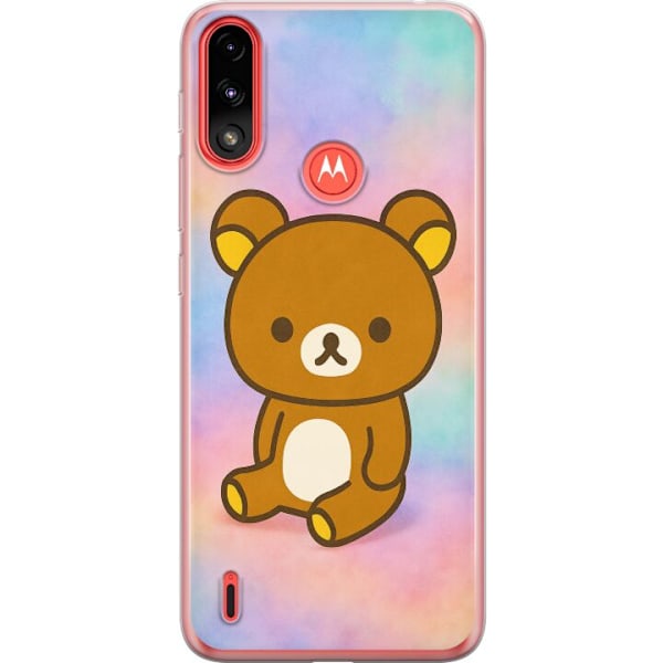 Motorola Moto E7 Power Gennemsigtig cover Kawaii Sanrio Rilakk