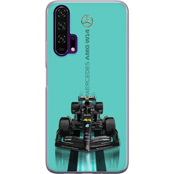 Honor 20 Pro  Gennemsigtig cover Mercedes F1