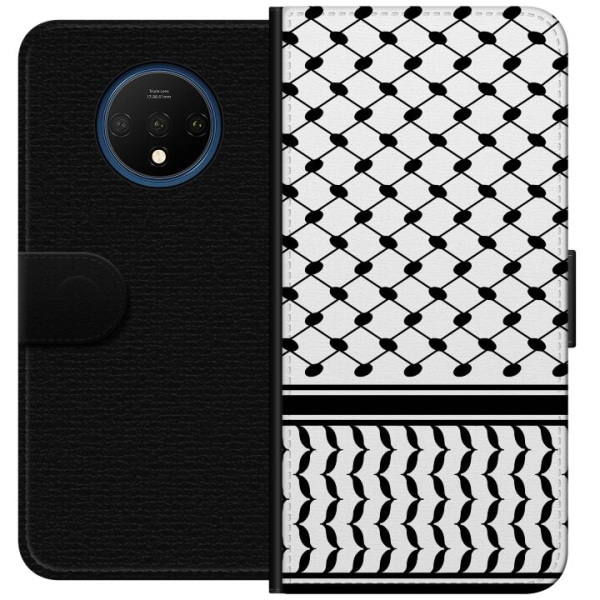 OnePlus 7T Lompakkokotelo Keffiyeh-malli