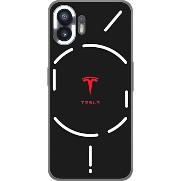 Nothing Phone (2) Gjennomsiktig deksel Tesla