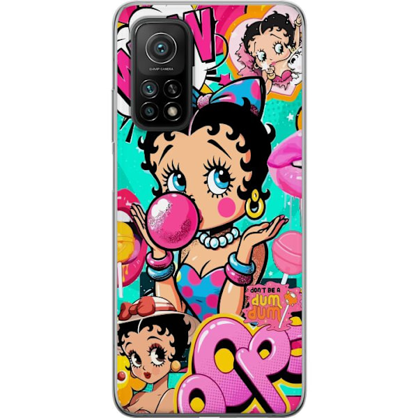 Xiaomi Mi 10T 5G Gennemsigtig cover Betty Boop