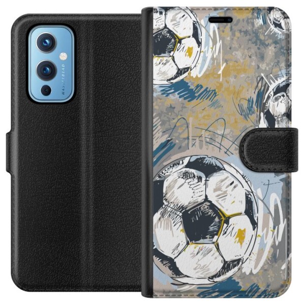OnePlus 9 Lommeboketui Fotball