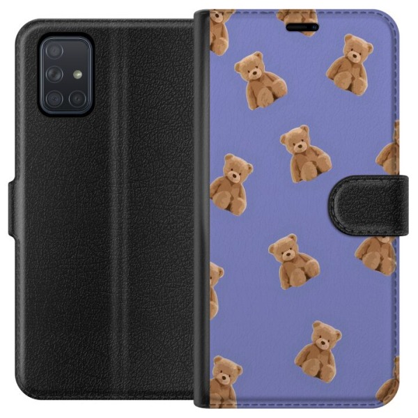 Samsung Galaxy A71 Plånboksfodral Flygande björnar