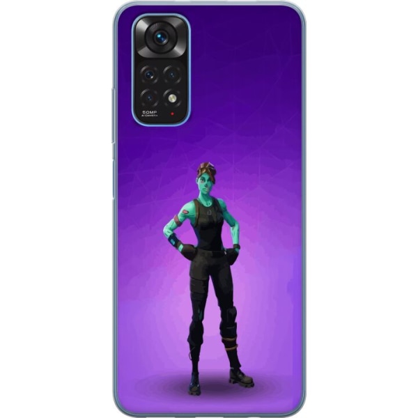 Xiaomi Redmi Note 11S Gjennomsiktig deksel Fortnite - Ghoul Tr