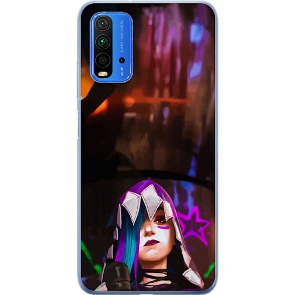 Xiaomi Redmi 9T Läpinäkyvä kuori Arcane