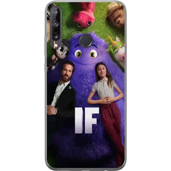 Huawei P40 lite E Läpinäkyvä kuori IF: Låtsaskompisar