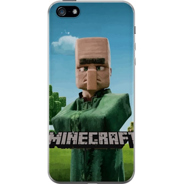 Apple iPhone 5 Gennemsigtig cover A Minecraft Movie