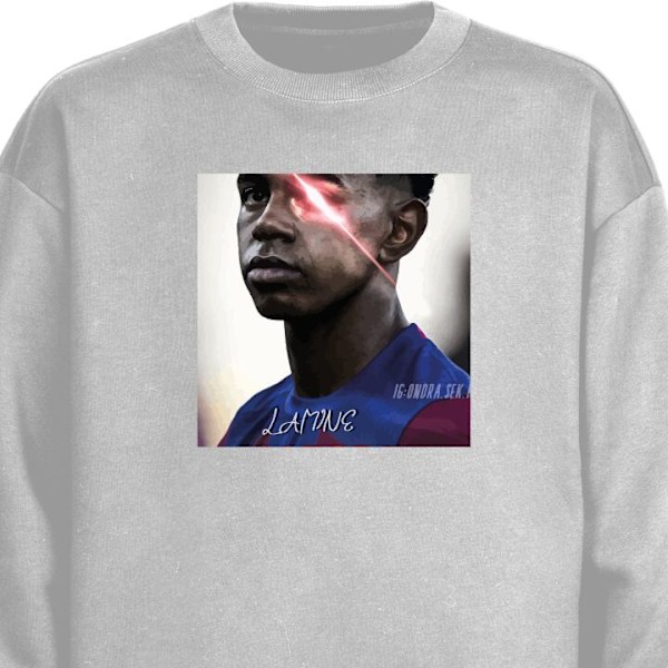 Sweatshirt for Voksen | Klassisk Collegegenser yamal lamine grå XL