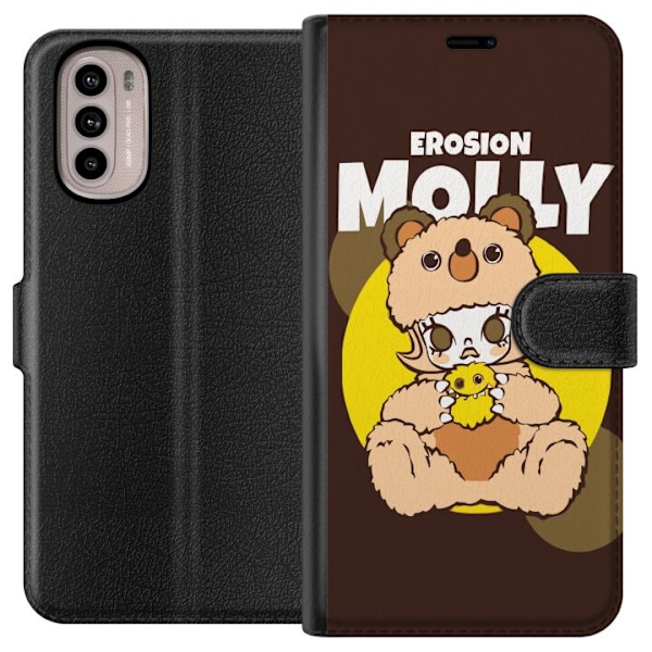 Motorola Moto G31 Lompakkokotelo Pop Mart Erosion Molly