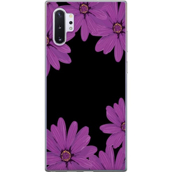Samsung Galaxy Note10+ Gennemsigtig cover Blomsterarrangement