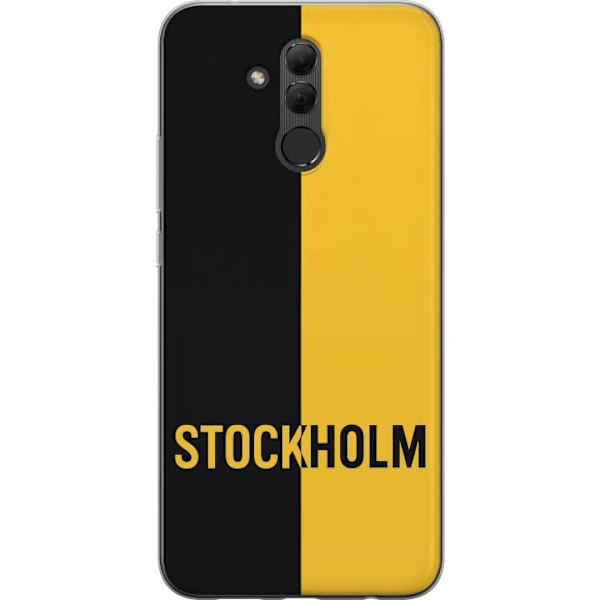 Huawei Mate 20 lite Genomskinligt Skal Stockholm – fotboll