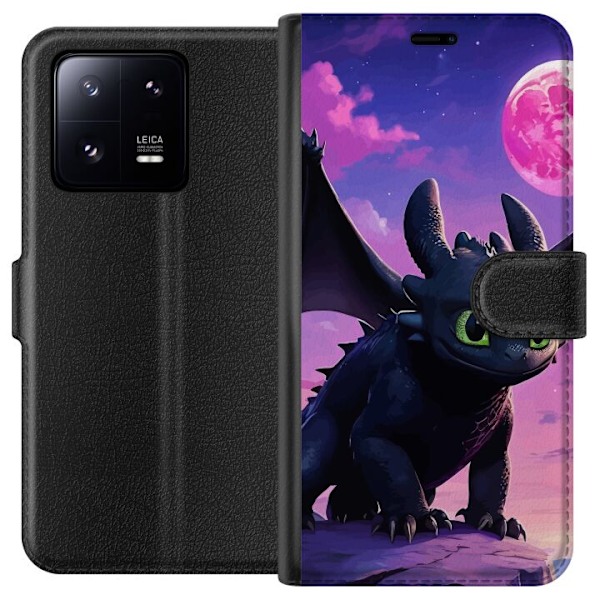 Xiaomi 13 Pro Plånboksfodral How to Train Your Dragon (Draktränaren)
