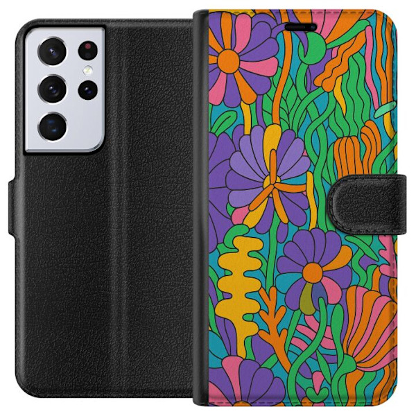 Samsung Galaxy S21 Ultra 5G Plånboksfodral Color Pop
