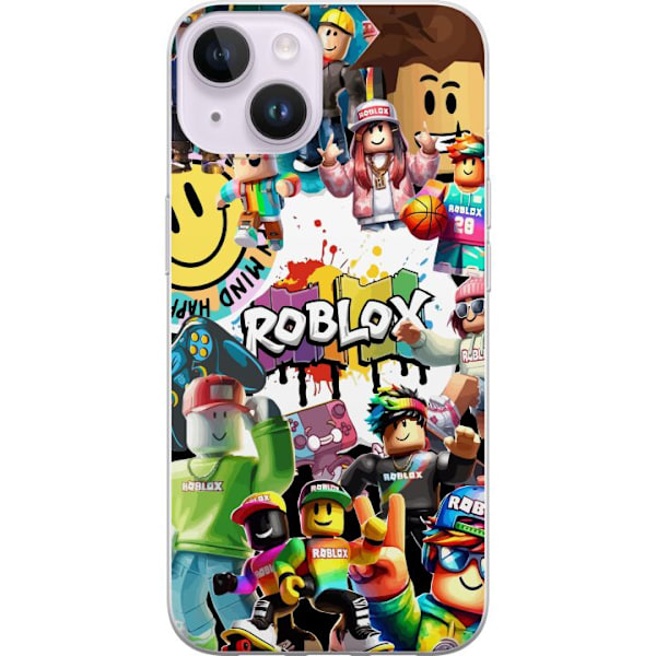 Apple iPhone 14 Genomskinligt Skal Roblox