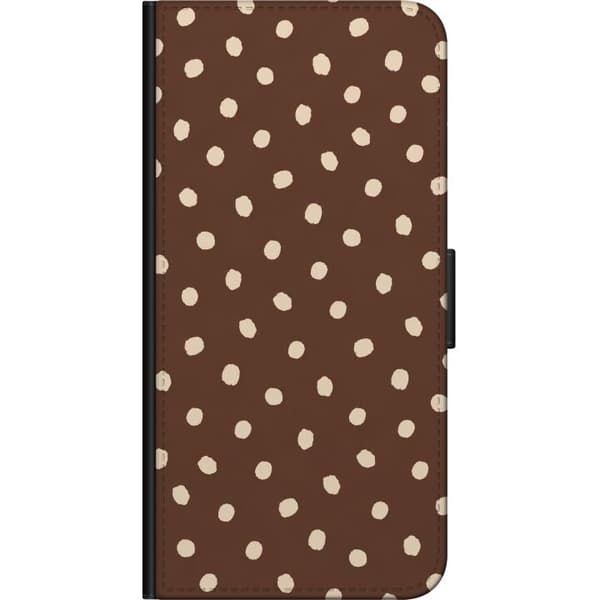 Kompatibel Tegnebogsetui til Xiaomi Redmi Note 9S Brune kakaopletter brun