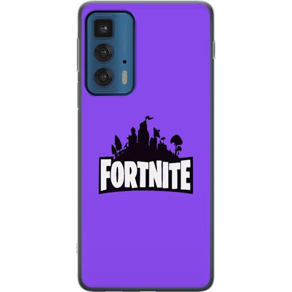 Motorola Edge 20 Pro Gennemsigtig cover Fortnite