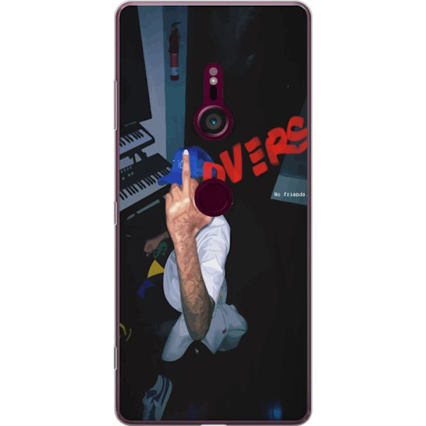 Sony Xperia XZ3 Genomskinligt Skal Lovers Mystical Romance Kärlek Mystik Design Romantiskt Motiv Populärt Grafiskt Mönster Fashion Stil