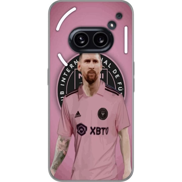 Nothing Phone (2a) Genomskinligt Skal Lionel Messi