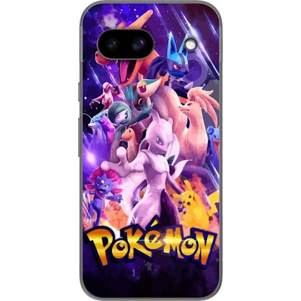 Google Pixel 8a Läpinäkyvä kuori Pokémon